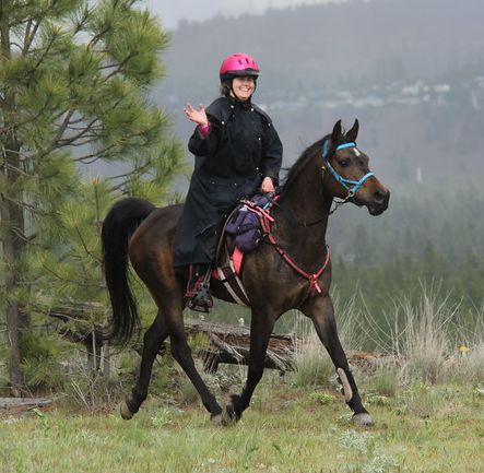 Dr. Robinett horseriding